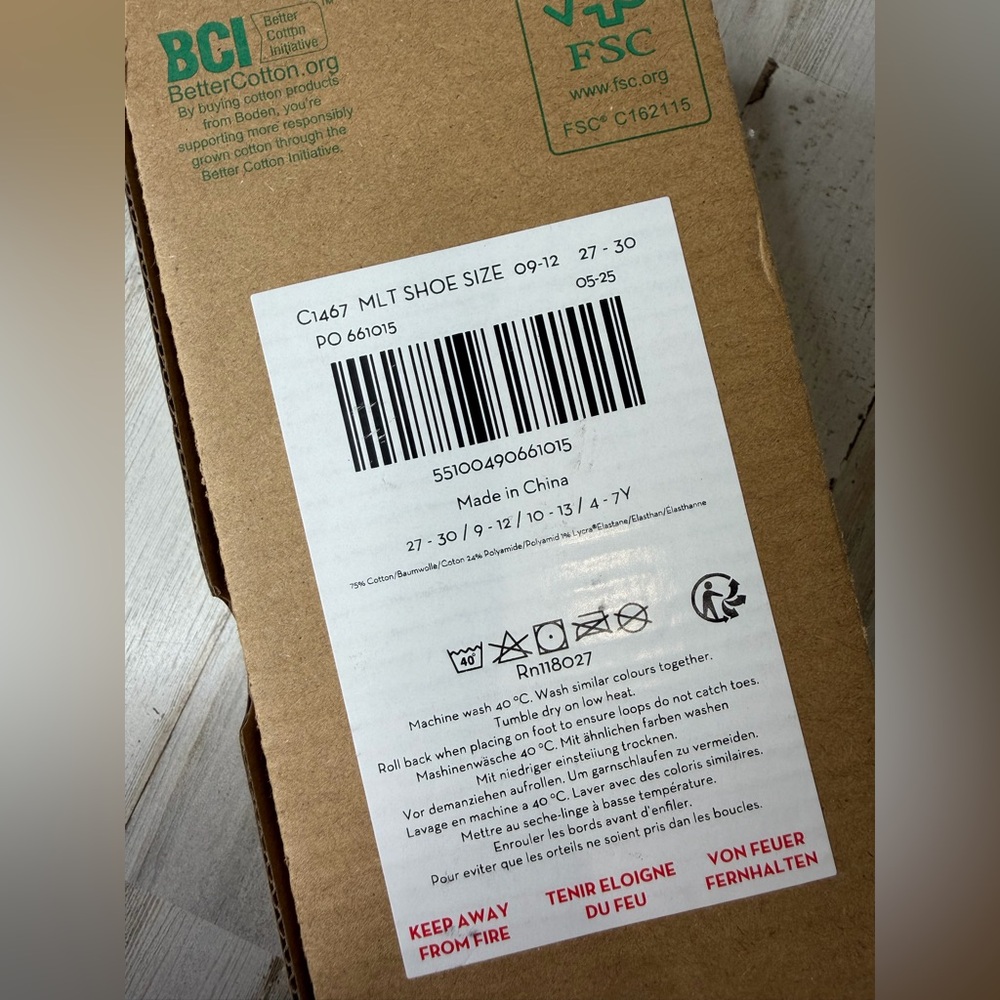 Mini Boden Multicolor Ruffled Socks Set - Picture 4 of 4